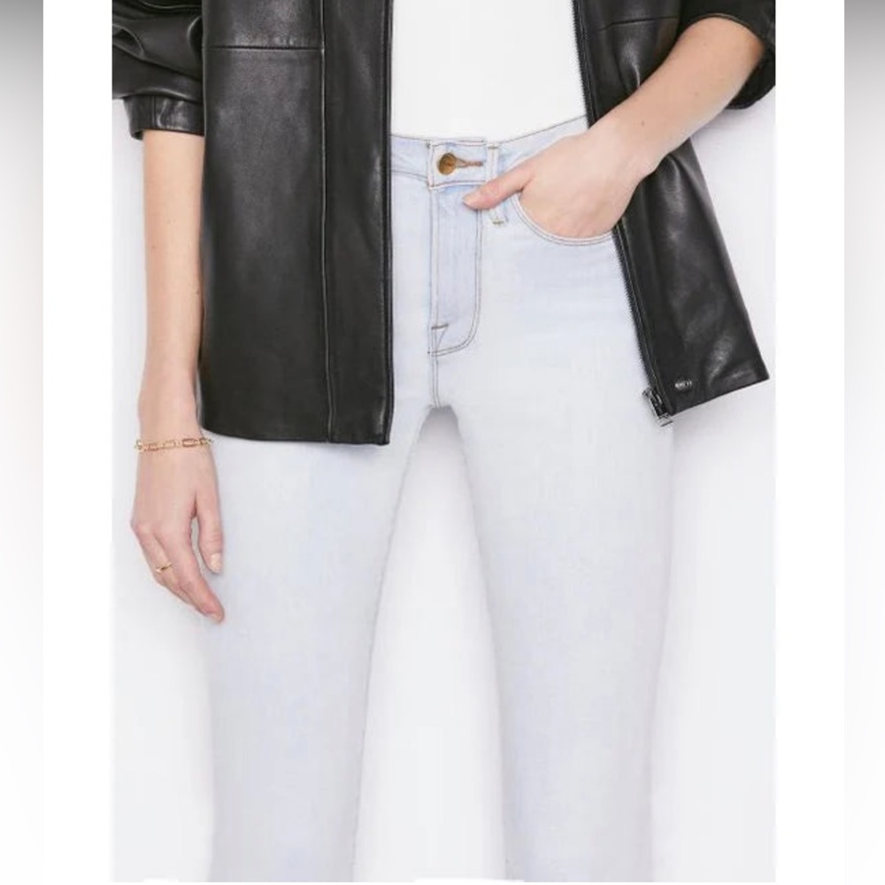 Frame Le Crop Mini Boot Jeans- Division Size 27 NWT - Picture 2 of 12